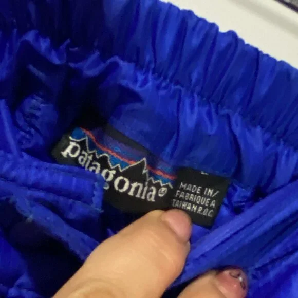 VINTAGE PATAGONIA Down Puffer Pants Full L - Picture 3 of 6